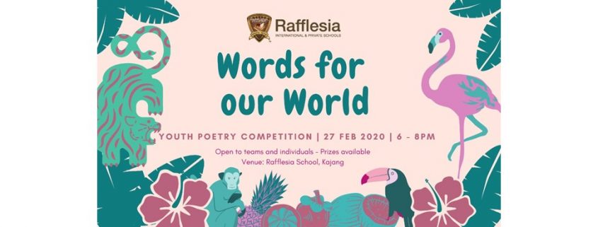 Words for our World – Youth Poetry Competition