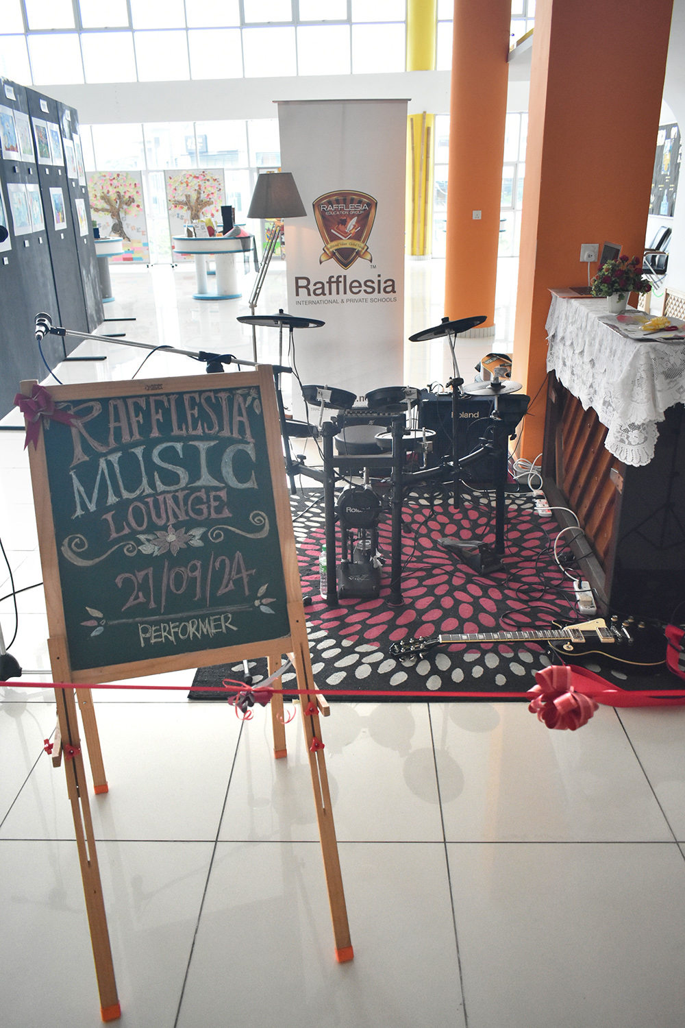 Introducing the Rafflesia Music Lounge! 