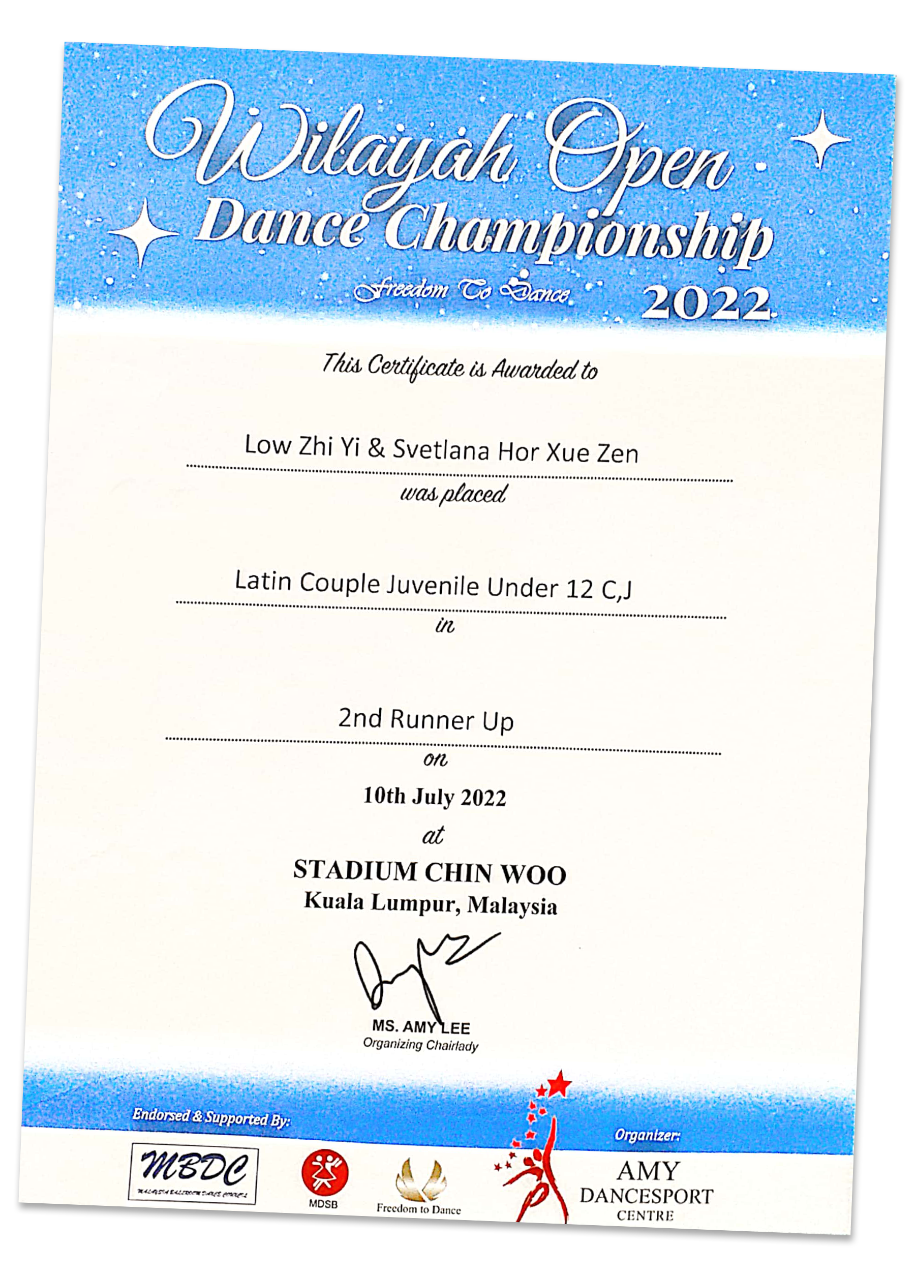 Wilayah Open Dance Championship