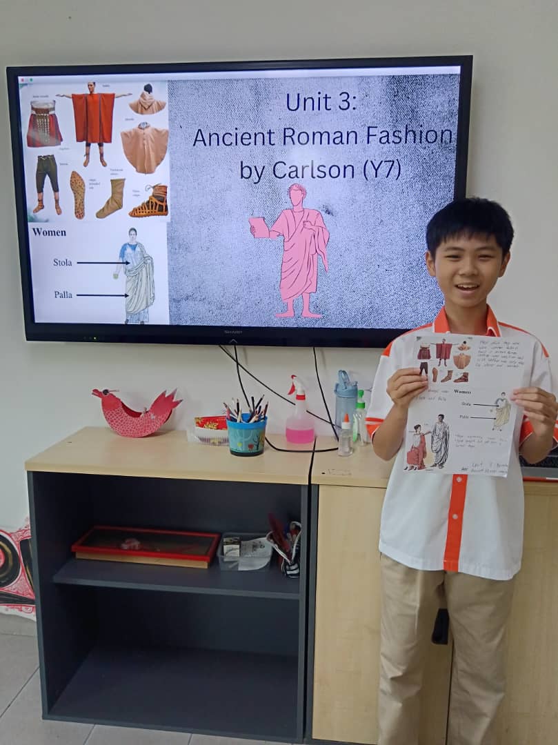 Year 7: Discovering Ancient Fashion