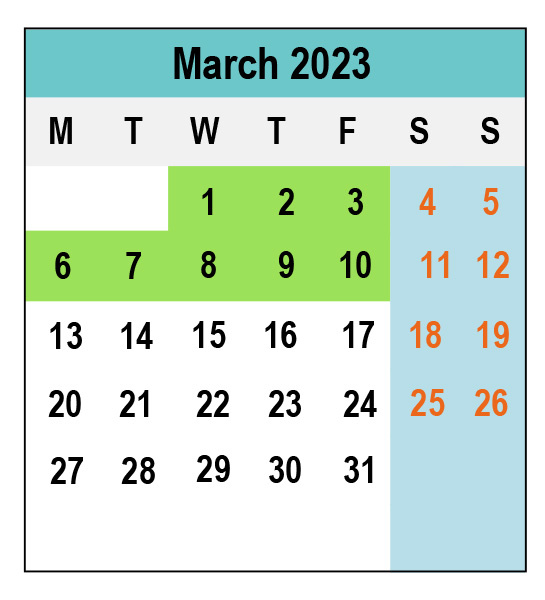Calendar 2022