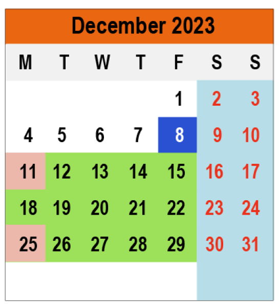 RIS Calendar 2023-2024