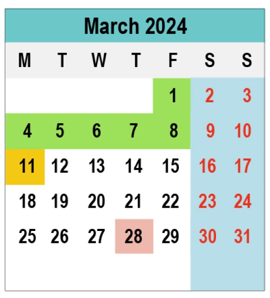 Calendar 2024