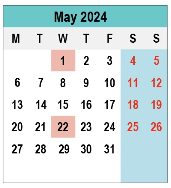 Calendar 2024