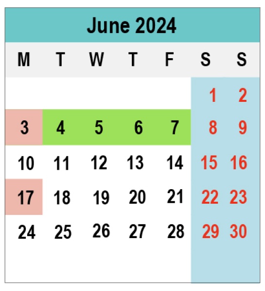 Calendar 2024