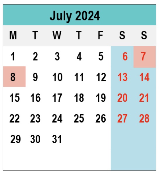 Calendar 2024