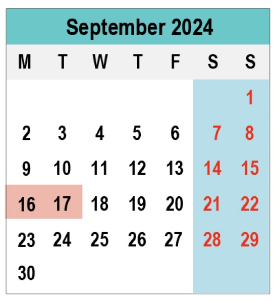 Calendar 2024