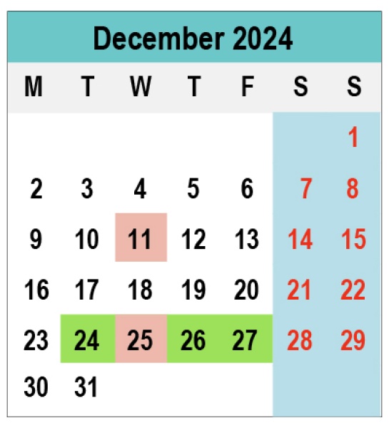 Calendar 2024