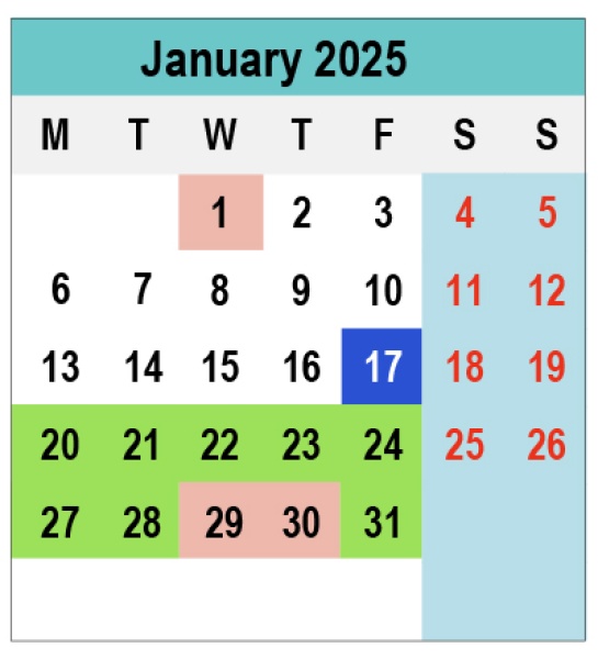 Calendar 2024