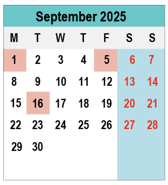 2025 Calendar