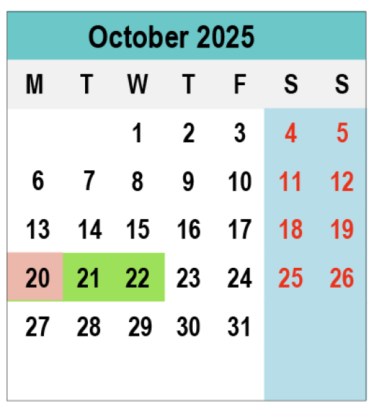 2025 Calendar