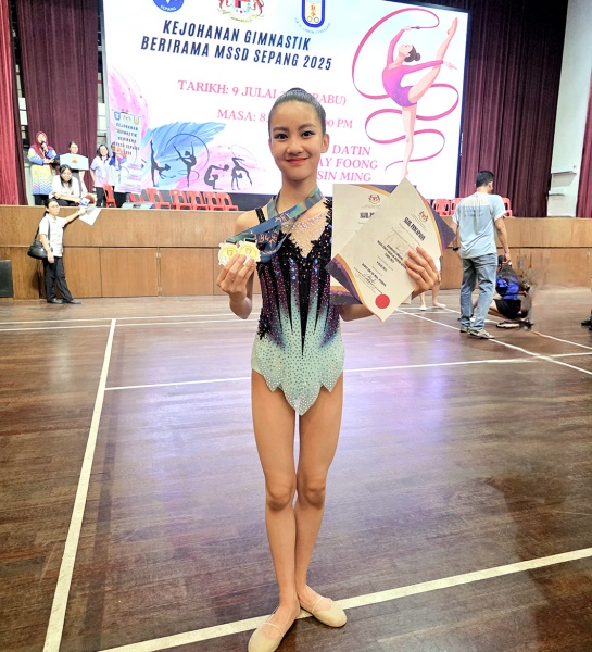 Rafflesia Gymnasts Shine at MSSD 2025!