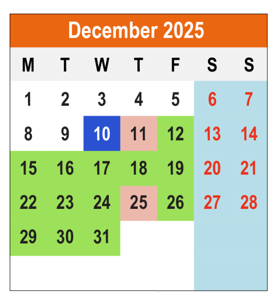 Academic Calendar 2025/2026
