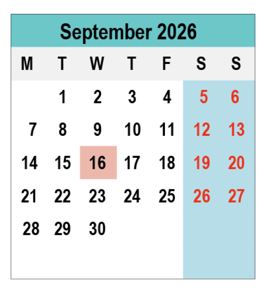 2026 Calendar