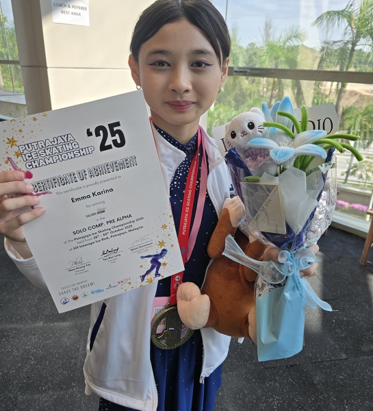  Congratulations, Emma Karina!