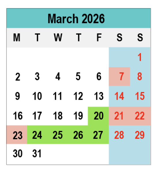 2026 Calendar
