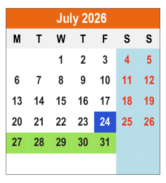 Academic Calendar 2025/2026