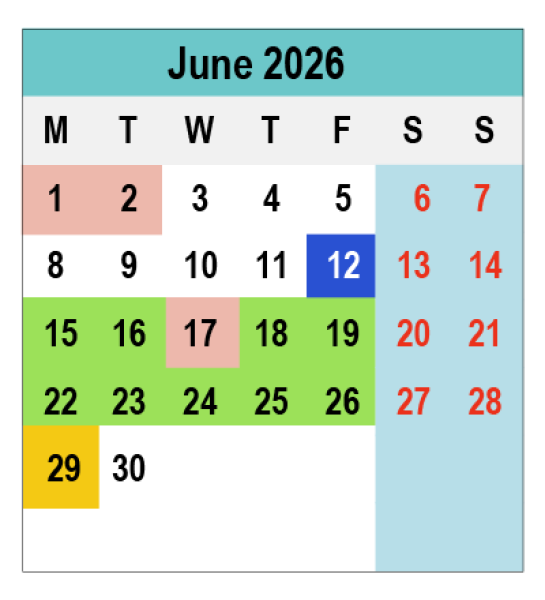 2026 Calendar
