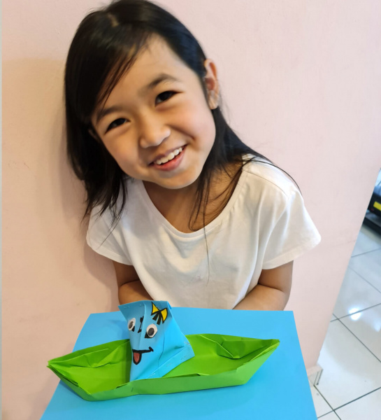 A Dragon Boat Origami Making Activity