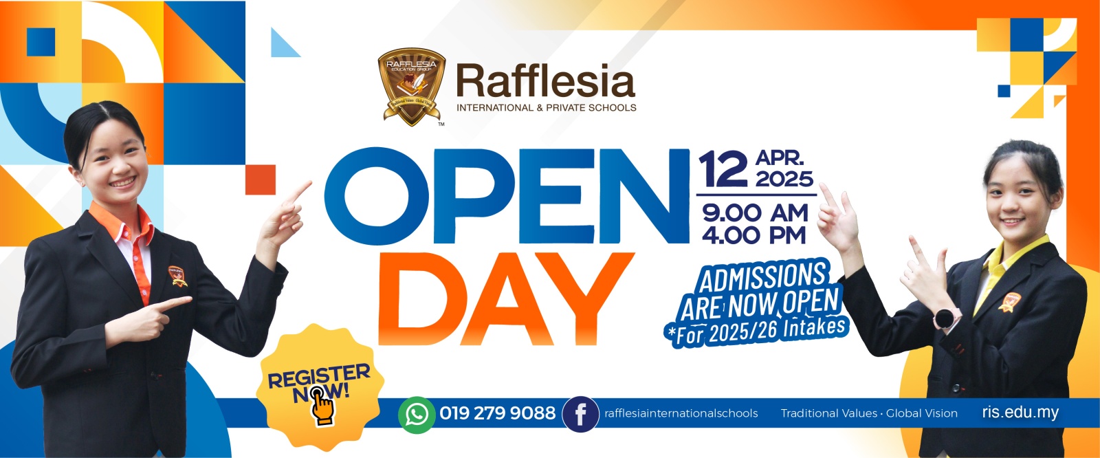 Open Day 12 April 2025